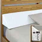 Bed Wedge Pillow for Headboard Gap Filler Queen Size - High Density Memory Fo...