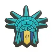 Barbados Statue of Liberty Shoe Charm
