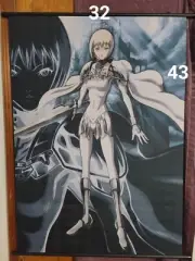 Claymore: Clare Wallscroll