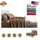 300 Thread Count Solid Taupe Bamboo Bed Sheets - Comfort in Every Season