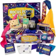 MindWare Hocus Pocus Magic Show Magician Kit Exciting Magic Tricks for Kids
