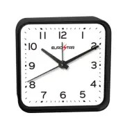 EUROSTAR C500 Analog Alarm Clock, Black