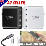 GaN USB Type-C Charger PD QC Laptop Power Adapter For Samsung iPad MacBook
