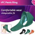Silicone Sex Toy Penis Cock Ring Double Lock Delay Ejaculation Erection Enhancer