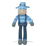 Organic Farm Buddies 24cm Mr Moo Small Buddy Kids/Baby Soft Plush Animal Toy 0+