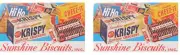 Water slide decal for Buddy L Sunshine Biscuit van SHIPPING W/TRACKING