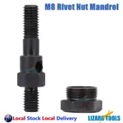 M8 Mandrels Mandrel Replacememnt Spare For Nutsert Tool Rivnut Rivet Nut Gun