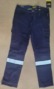 Bisley X Airflow Taped Ripstop Taped Cargo Work Pants Size 87R 34R