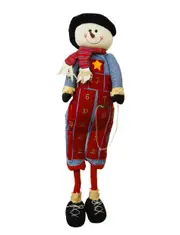 Christmas Count Down Advent Calendar Country Snowman