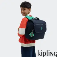 在飛比找momo購物網優惠-【KIPLING官方旗艦館】藍綠拼接兩用手提後背包-CODI