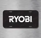 Power Tools Work Equipment Ryobi Car License Plate Front Auto Tag Plate