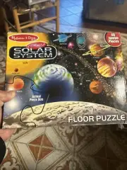 Melissa & Doug 48 Piece Solar System Floor Puzzle Educational Toy Gift Kid's