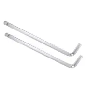 2pcs L-Handle Ball End Hex Key 3/8" SAE L-Shape Wrench 40cr Hand Tools