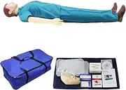 CPR Training Manikin Full Body, CPR First Aid Training Manikin First Aid Training Model Supplies Instructor Basic Starter Kit for Doctor Nursing Training Medical Teaching