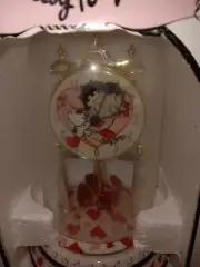 Betty Boob Porcelain Anniversary Collectible Clock