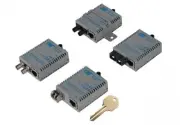 Miconverter/s 10/100/1000 Gigabit Ethernet Fiber Media Converter Rj45 Sfp - 1 X