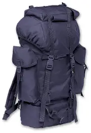 Brandit Nylon Backpack, blue for Men One Size