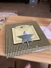 Cobble Creek Punched Tin Star Tree Topper