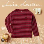 UNIQLO LISA LARSON UT 貓咪刺繡 長袖橫條衫