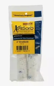 Whizz XTRASORB Microfiber 6" x 3/8" Mini Paint ROLLER COVER 2 pk Sleeves 74016