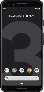 [Google] Pixel 3 (2018) G013A 128GB - 5.5" inch - Android 9 Pie - Factory Unlocked 4G/LTE Smartphone - International Version (Just Black)