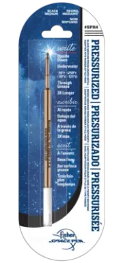 Fisher Space Pen Parker Style Ballpoint Refill | Black | Fine/Medium | Pack of 2