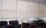 New Modern Sunscreen Shade Roller Blind 60~210cm Wide 210cm Drop 4 Colors