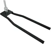 Dickly Beach Umbrella Base Pole Holder Metal Heavy Duty Umbrella Stand Ground Flag Pole for Park Camping Stadium Indoor and Outdoor