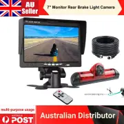 For Fiat Ducato Citroen Relay HD 7"Monitor Rear Brake Light IR Reversing Camera