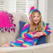 Unicorn Jumper Girls Size M- Super Comfy Pajamas! Great for Winter!