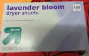 Up & Up Lavender Bloom Dryer Sheets 105 Count
