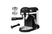 Spector Espresso Coffee Machine with Milk Frother Black