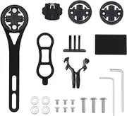 Bike Computer Mount,1 Set of Out Front Road Bike Computer Extended Mount Bicycle Computer Mount Compatible with Cateye Compatible with Compatible with Bryton Compatible with Gopro