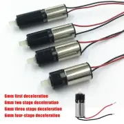 Small 6mm DC3V Gear Motor 14 Stage Reduction for Precision Applications