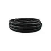 Vibrant 11972 10ft Roll of Black Nylon Braid Flex Hose -12 AN Size