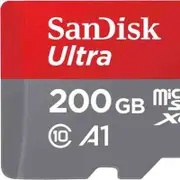 SanDisk Ultra 200GB Micro SD Card SDXC A1 UHS-I 120MB/s Mobile Phone TF Memory Card SDSQUA4-200G
