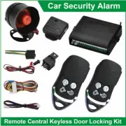 Car Security Anti-theft Alarm System Keyless Entry Remote Control Locking Kit