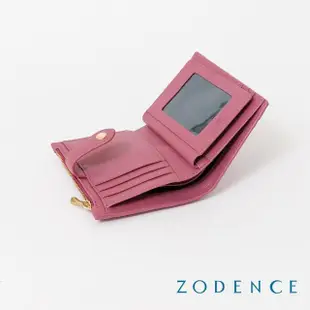 【ZODENCE 佐登司】ZORA進口牛皮三層短夾(雙12限定/多色任選)