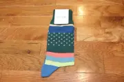 BNWT Paul Smith Benito Striped Polka Dot Mens Socks MSRP $30!!