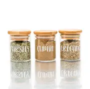 75ml Herb & Spice Jars Small - 12 Pack