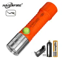 在飛比找蝦皮商城優惠-Haixnfire DV03潛水手電筒T6 LED水肺潛水燈