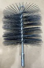IMPERIAL6-in ROUND STEEL WIRE✨STOVE✨CHIMNEY✨SWEEP CLEANING BRUSH BR0183