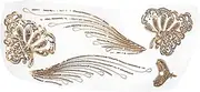 IWOWHERO 1 Pair Stylish DIY Cloth Applique Patch Sequin Mesh Embroidery for Clothes Accessories Durable Fashion Sewing Patches for Dance Costumes and Crafting Projects