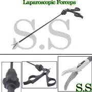 Laparoscopic curved dissecting forceps 2mm x 20mm Plastic Black Handle LP-049