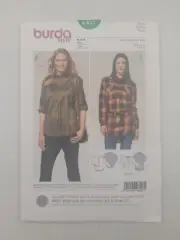 Burda Sewing Pattern 6457 Women's Blouse Pattern Size US 8-20 EUR 34-46 NEW