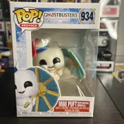 MINT Ghostbusters 3: Afterlife Mini Puft with Cocktail Umbrella Pop! Figure #934
