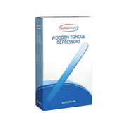 Surgipack Wooden Tongue Depressors 100 Pack