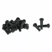 FRAMUS Bridge Pins / Black - 6 Piece
