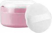 Body Powder Container,Lightweight Cosmetic Dusting Box - Body Powder Container Dispenser Case with Puff for Baby After Bath