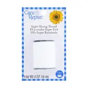 Dritz Care & Repair Super Strong Thread 150 Yards, White
